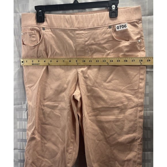 Gloria Vanderbilt All Around Slimming women pants, Effect Color Orange Melon Cap - Picture 4 of 14